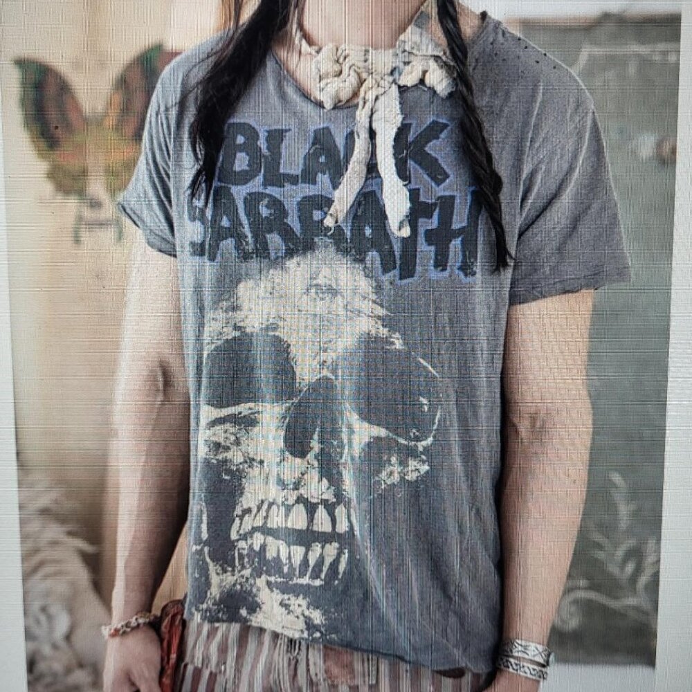 NWT Magnolia Pearl Black Sabbath T-shirt - MP WEBSITE IS SOLD OUT!